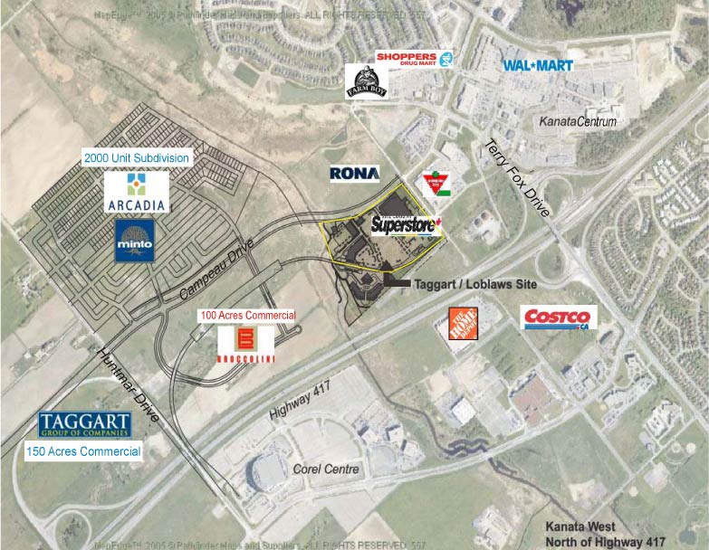 Tanger Outlet Kanata Map Tanger Outlets Ottawa [8555 Campeau Dr] | Completed - Skyscraperpage Forum